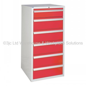 Euroslide Storage Cabinet 6 Drawer 1200mm